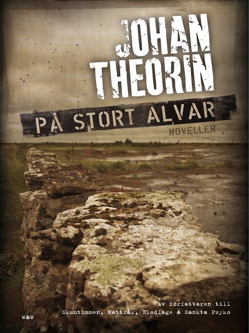 Upplýsingar um På stort alvar eftir Johan Theorin - Biðlisti